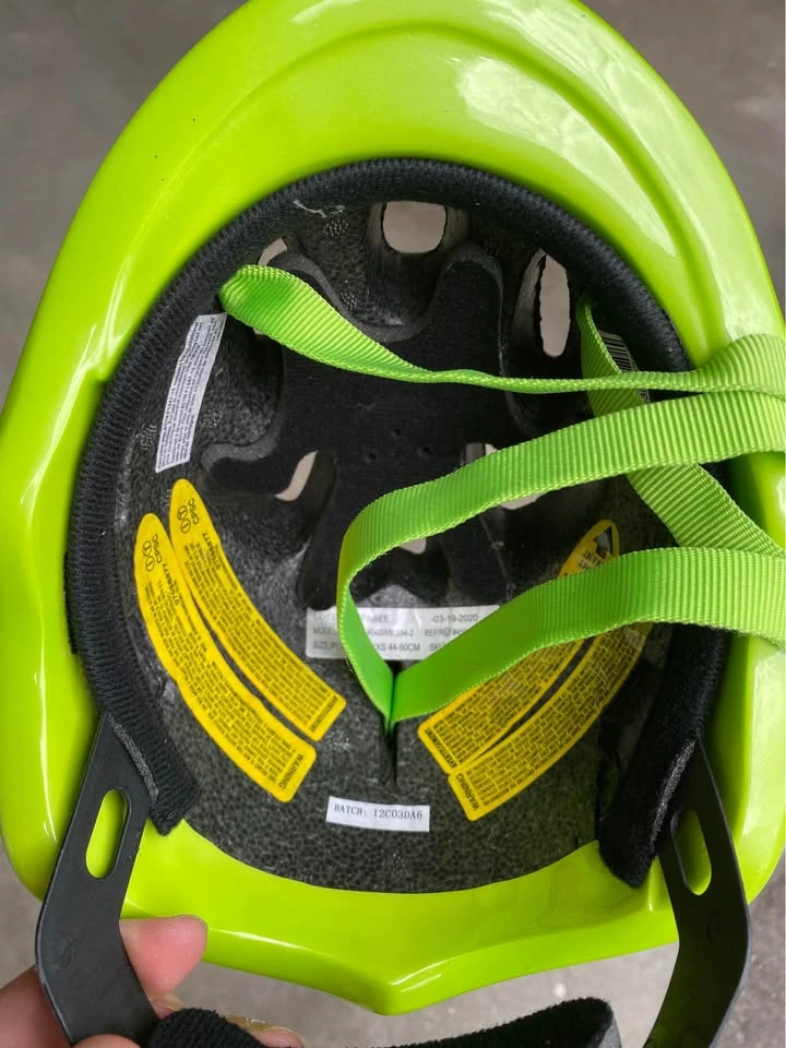 PABEE Kids Bike Helmet XS 44-50cm - Green with Cows & Pigs - photo 3