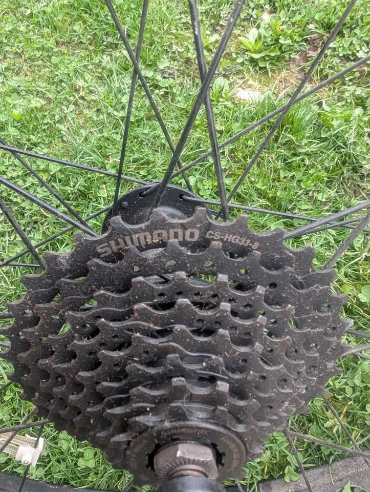 Fat wheel rim and cassette 26inch by 4inch wide - photo 4