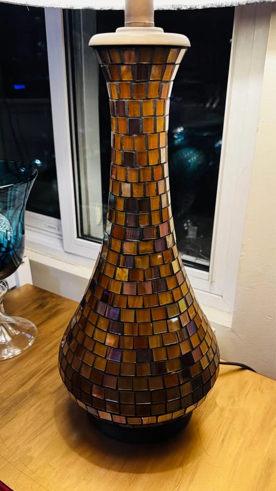 Elegant Mosaic Table Lamp - photo 2