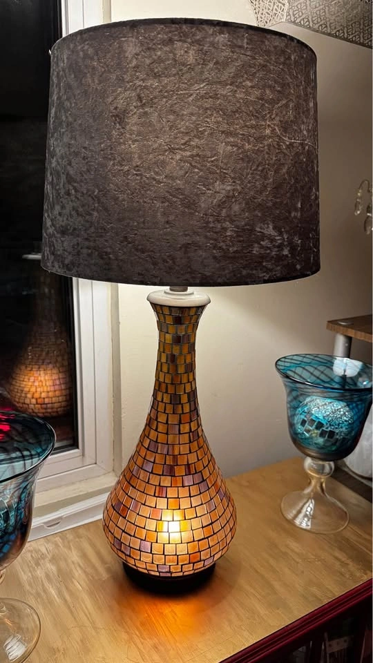 Elegant Mosaic Table Lamp - photo 5