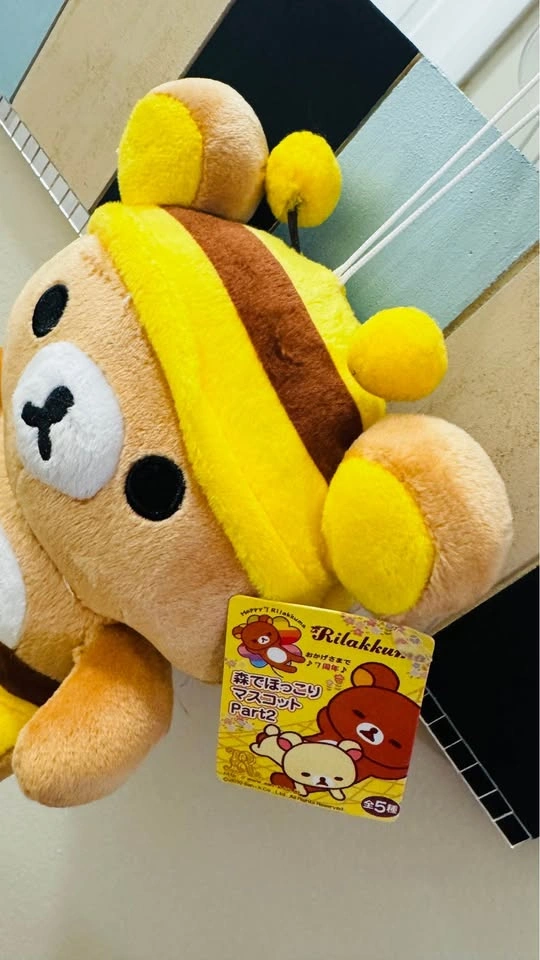 Rilakkuma Bee Costume Plush Stuffed Animal w/ Tag - photo 2