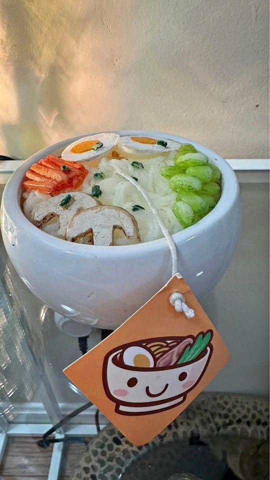 Ramen Bowl Candle Unique Decor