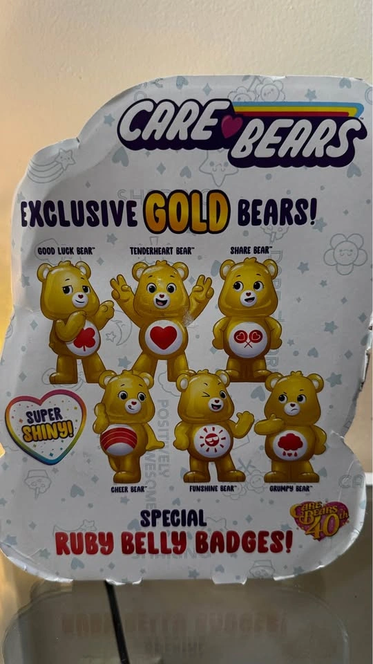 Care Bears Gold & Ruby Edition Super Shiny Collector Set - photo 3
