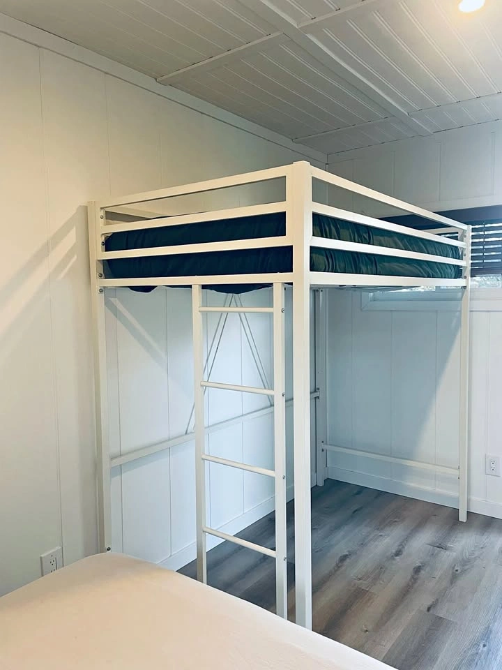 White Twin Loft Bed - Never Used