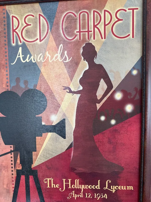 Conrad Knutsen Classy Art “Red Carpet Awards” framed art print - photo 2
