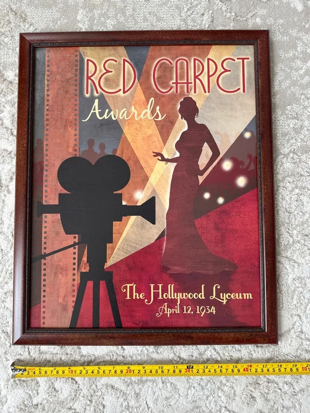 Conrad Knutsen Classy Art “Red Carpet Awards” framed art print - photo 4