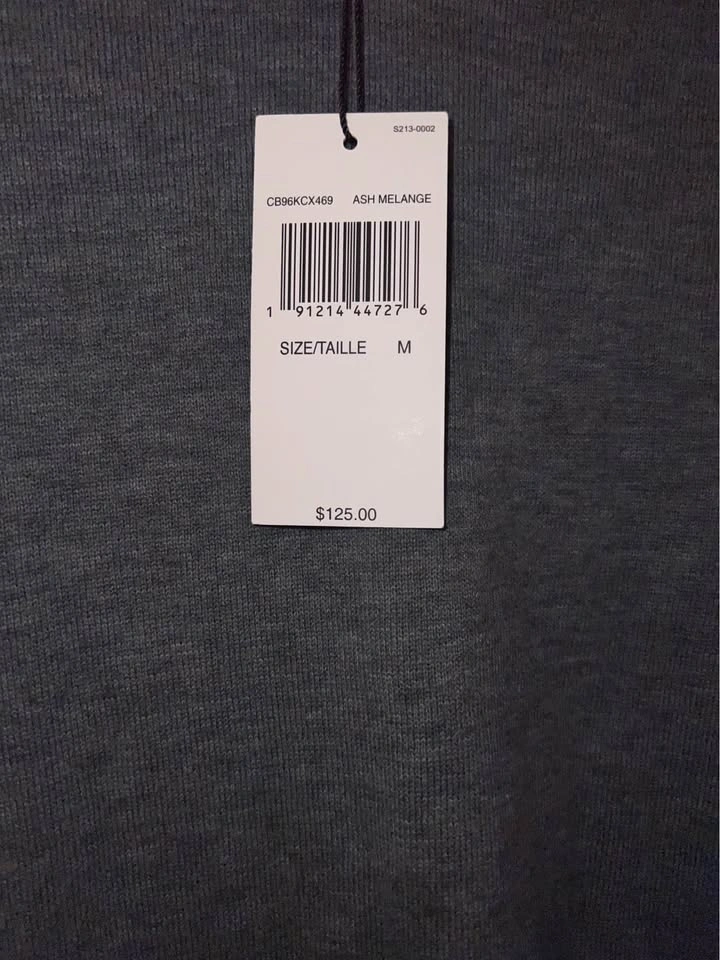 Michael Kors Men's V-Neck Sweater in Ash Melange - photo 3