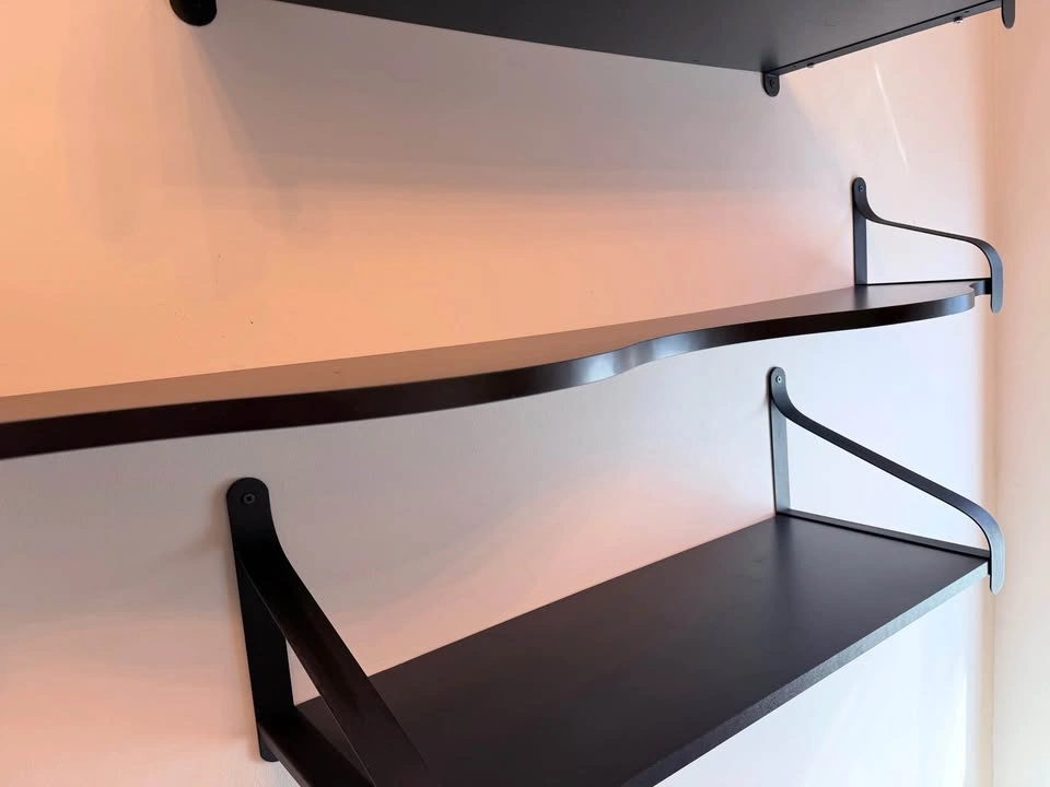 Black IKEA Shelf’s x3 - photo 3