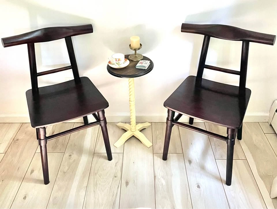 Thai Bamboo Chairs - Mid-Century Design (Set of 2) - photo 3