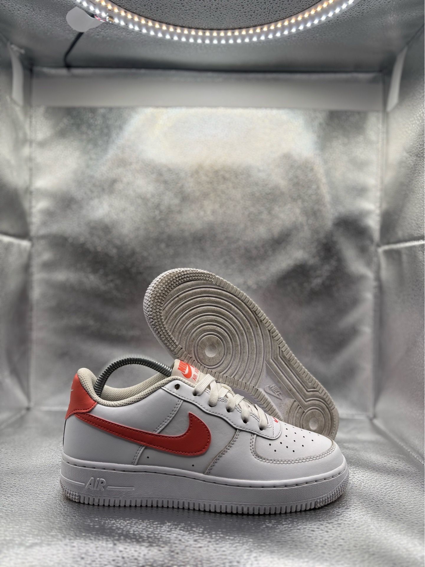 Nike Air Force 1 Low White Magic Ember GS