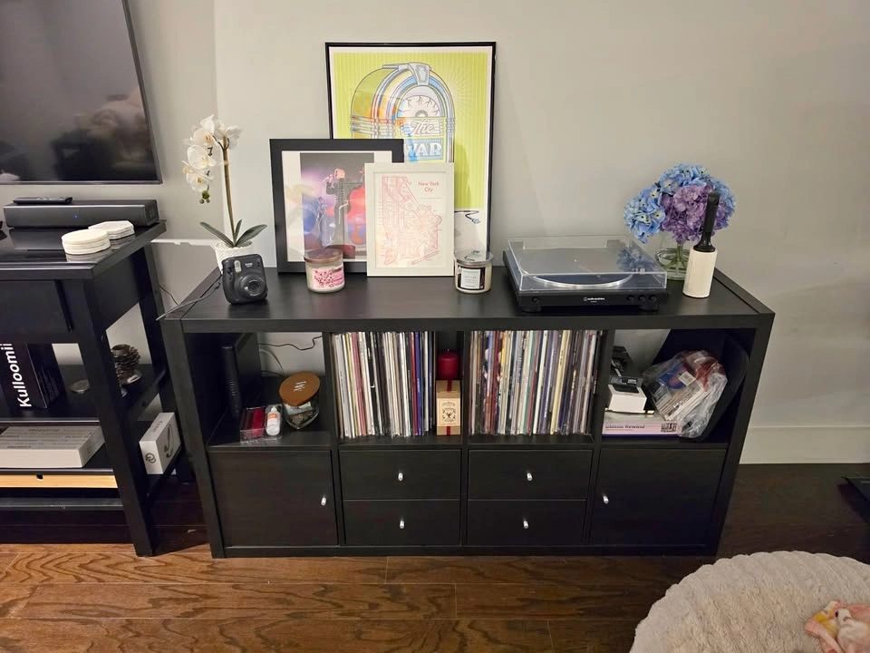 Kallax shelving unit - $50