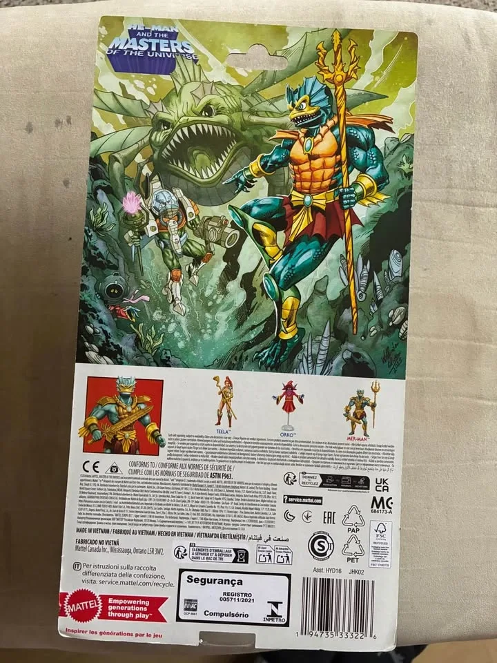 Masters of the Universe 200X Mer-Man Action Figure - photo 2