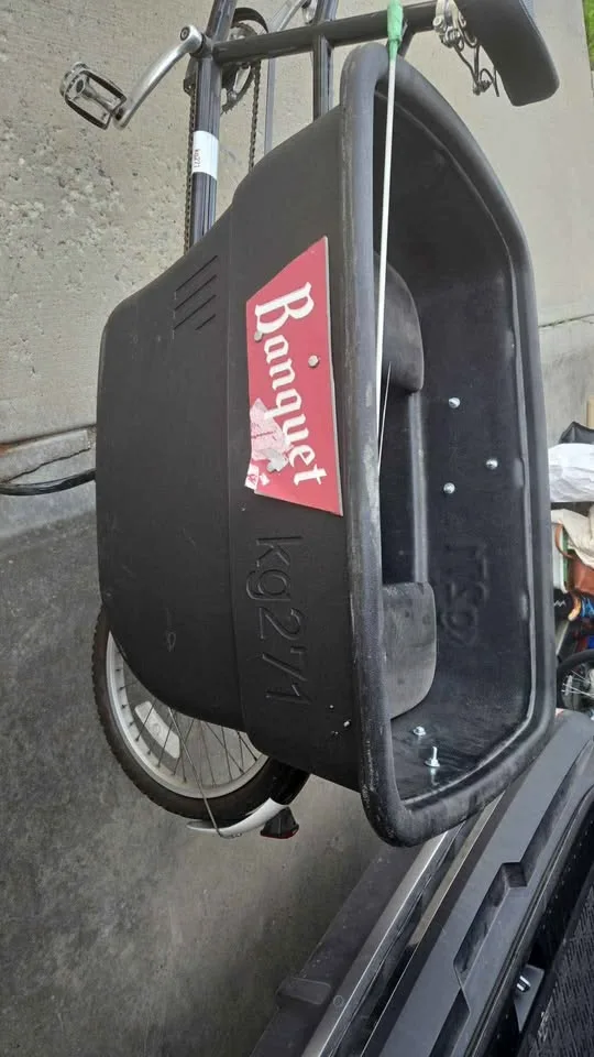 madsen bicycle with a big basket (kg271) image indicator(2)