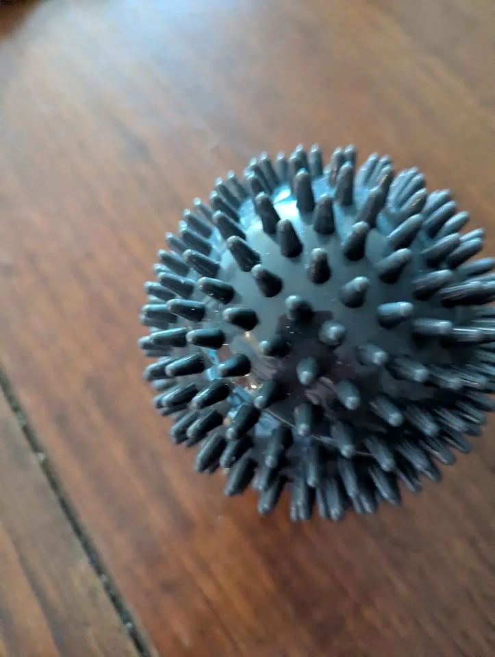 Spiky massage ball
