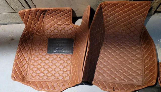 Audi S8 Brown Diamond Car Mats🥕 image indicator(2)