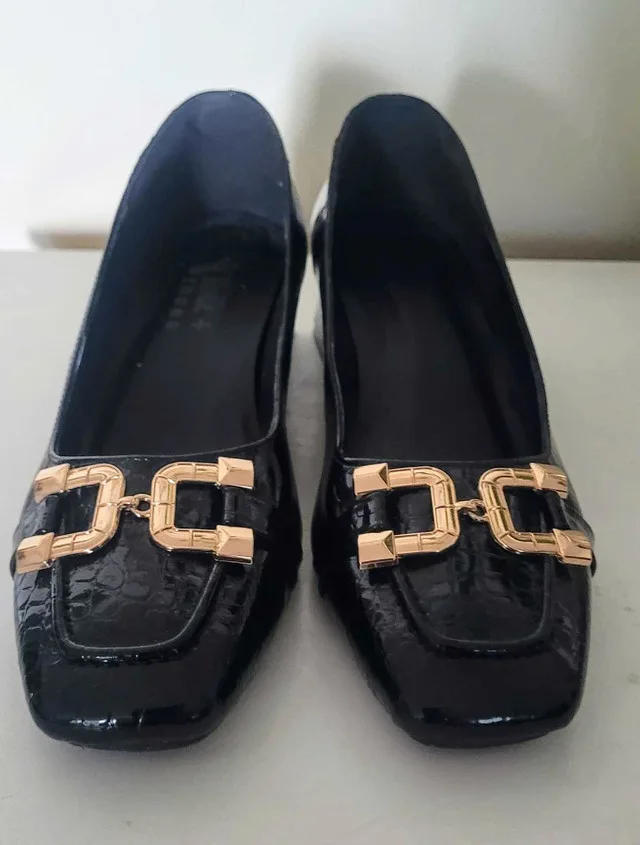 Hotic+ Black Dress Shoes Size 41 thumbnail