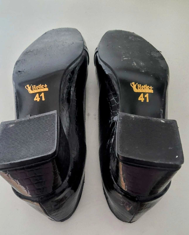 Hotic+ Black Dress Shoes Size 41 - photo 2