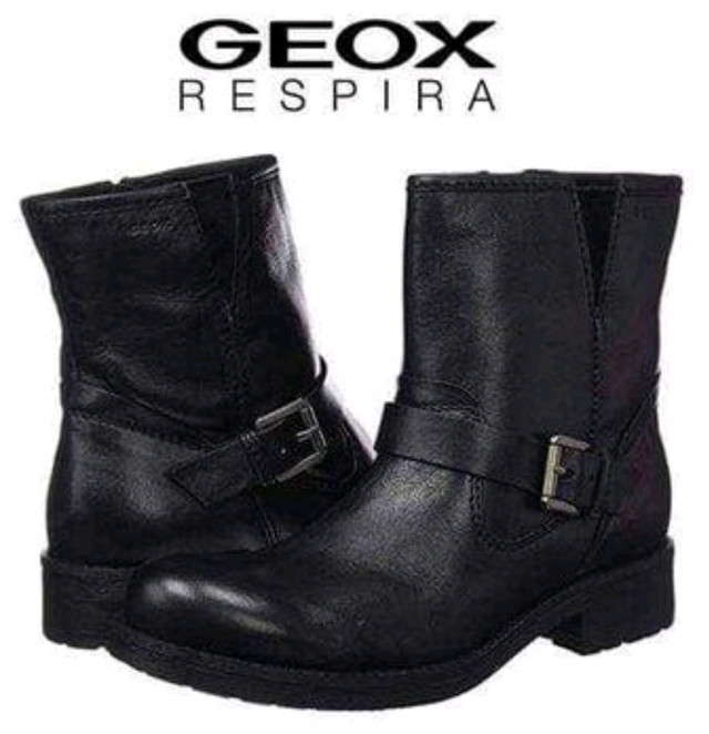 New Black Geox ankle boots size 9.5
