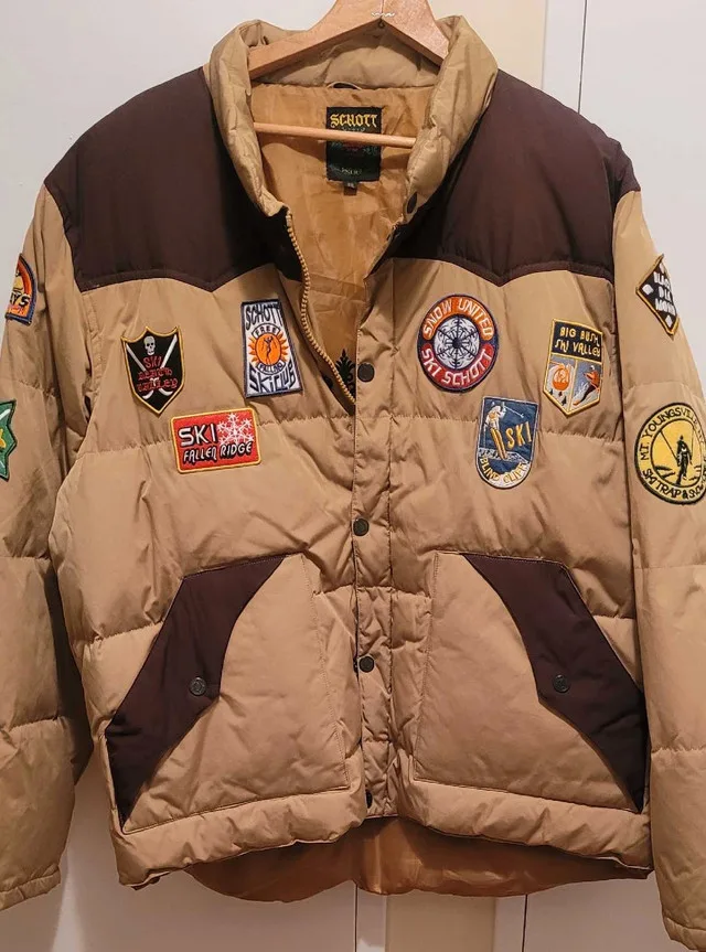 Schott NYC 3XL Ski Jacket with Patches thumbnail