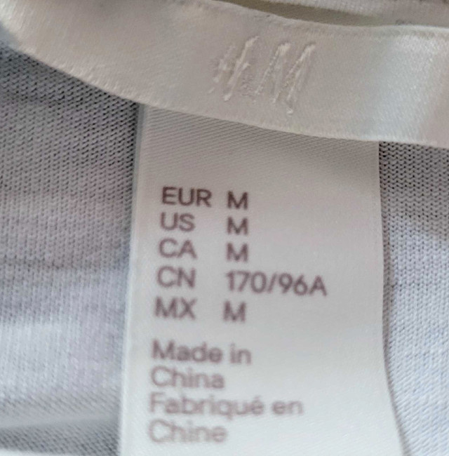 H&M White Long Sleeve Lace Shirt size M - photo 3