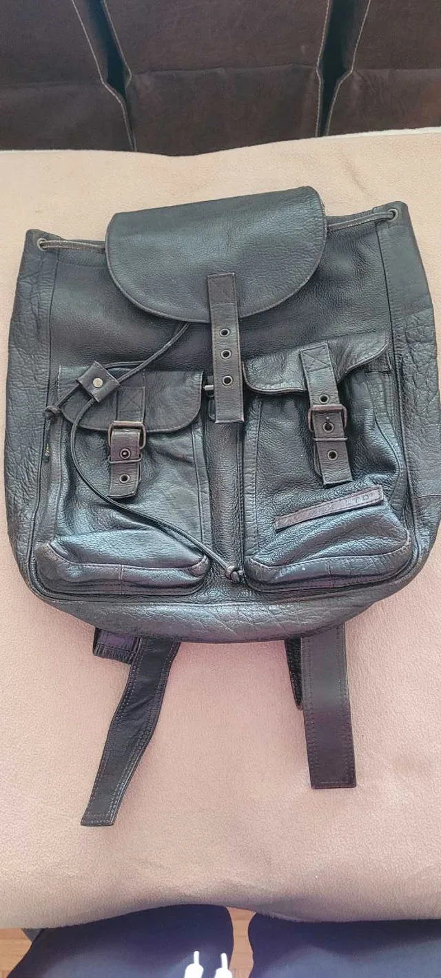 Avirex Leather Backpack thumbnail