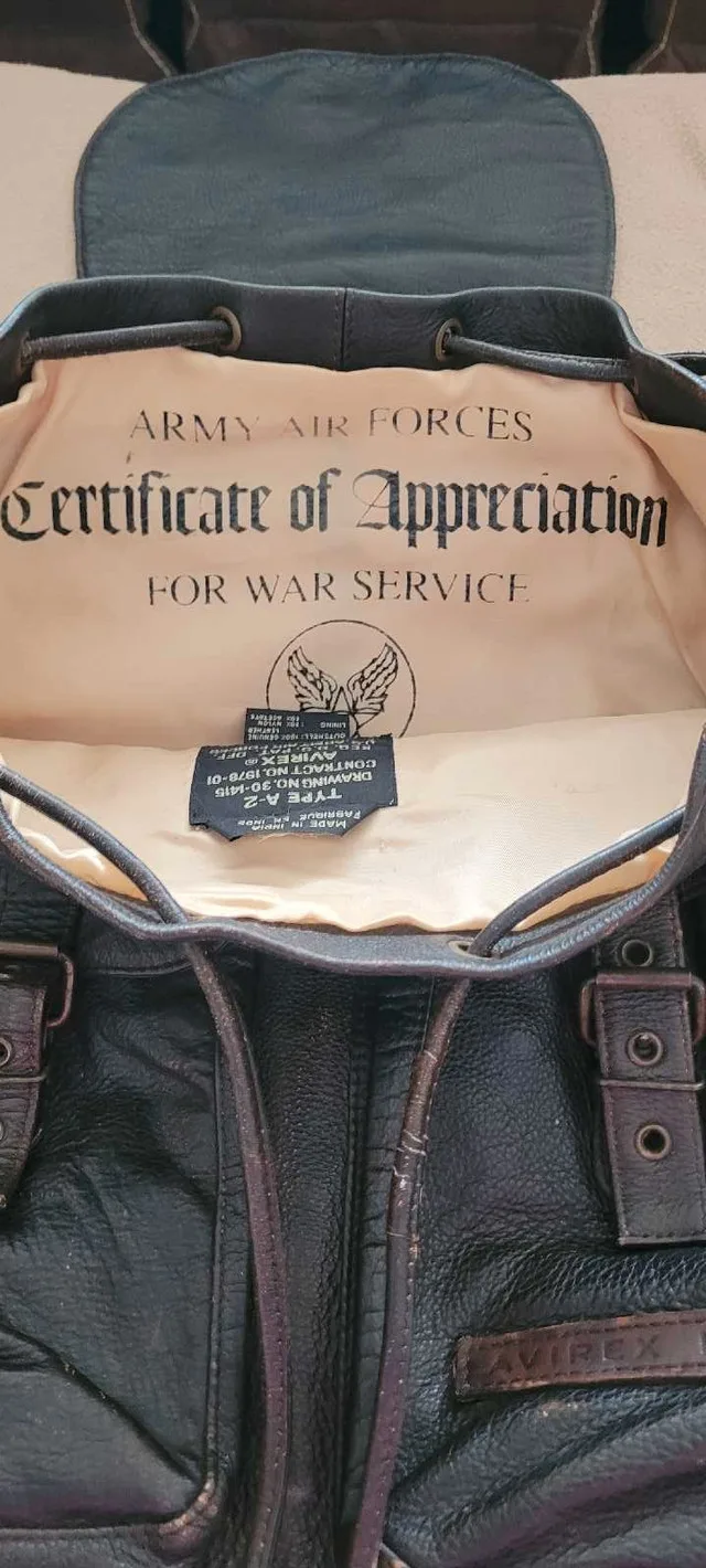 Avirex Leather Backpack 🥕 image indicator(2)