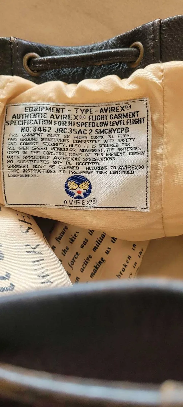 Avirex Leather Backpack 🥕 image indicator(4)