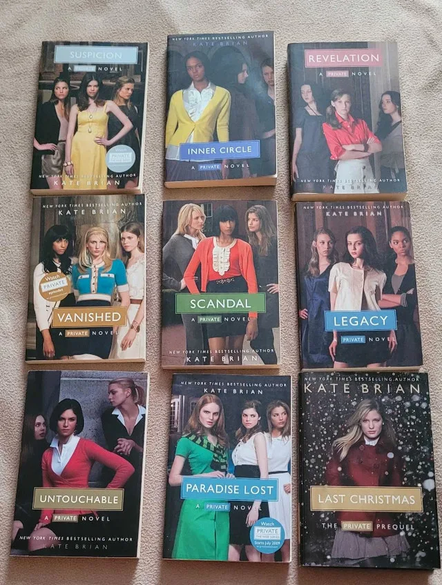 Kate Brian Private Series 9 Book Set thumbnail