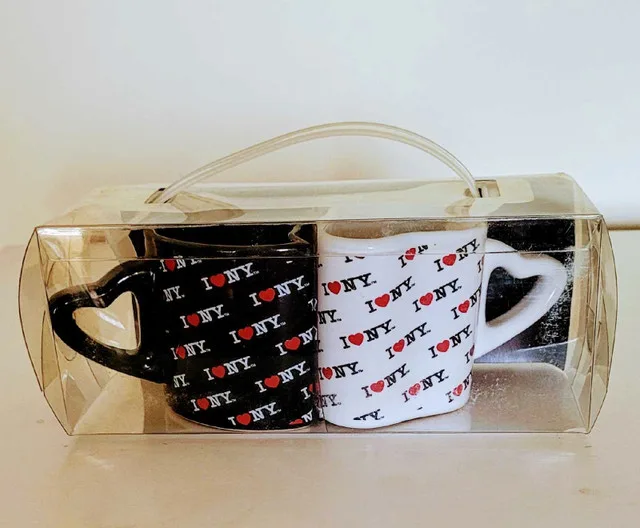 Broadway Gifts I Love NY Espresso Mugs thumbnail