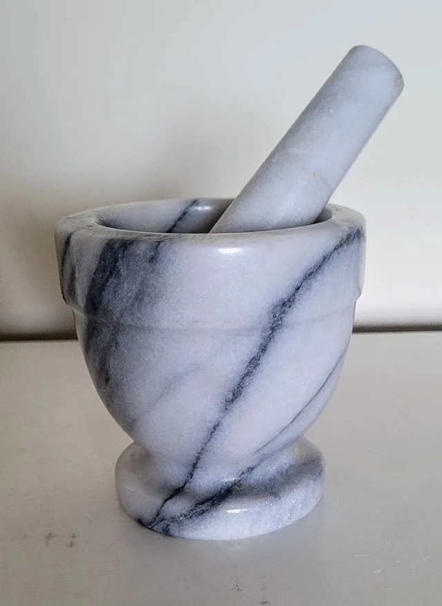 Marble Mortar and Pestle thumbnail