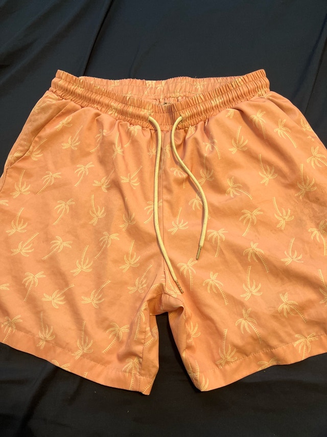 Men's pink summer shorts