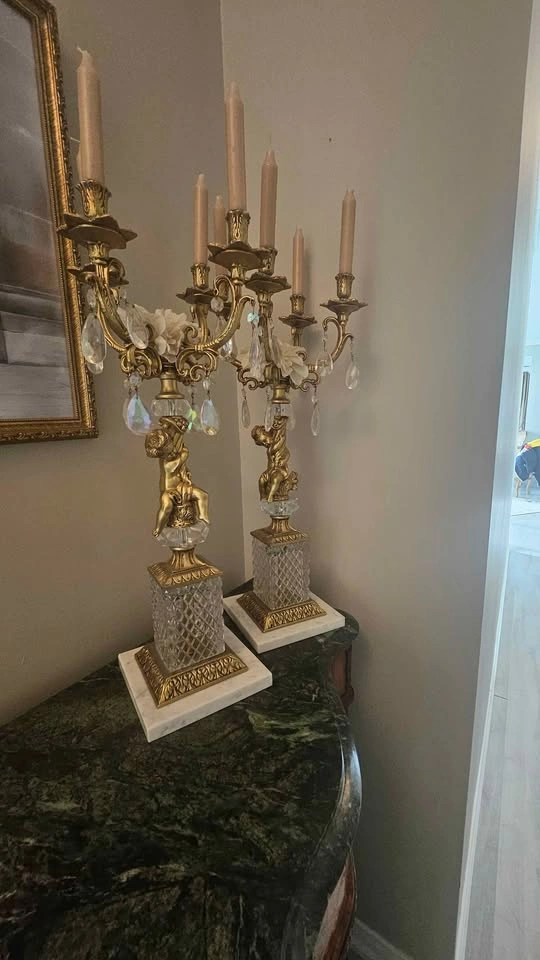 Vintage French Style Candelabra - photo 2