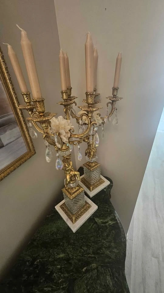Vintage French Style Candelabra - photo 5
