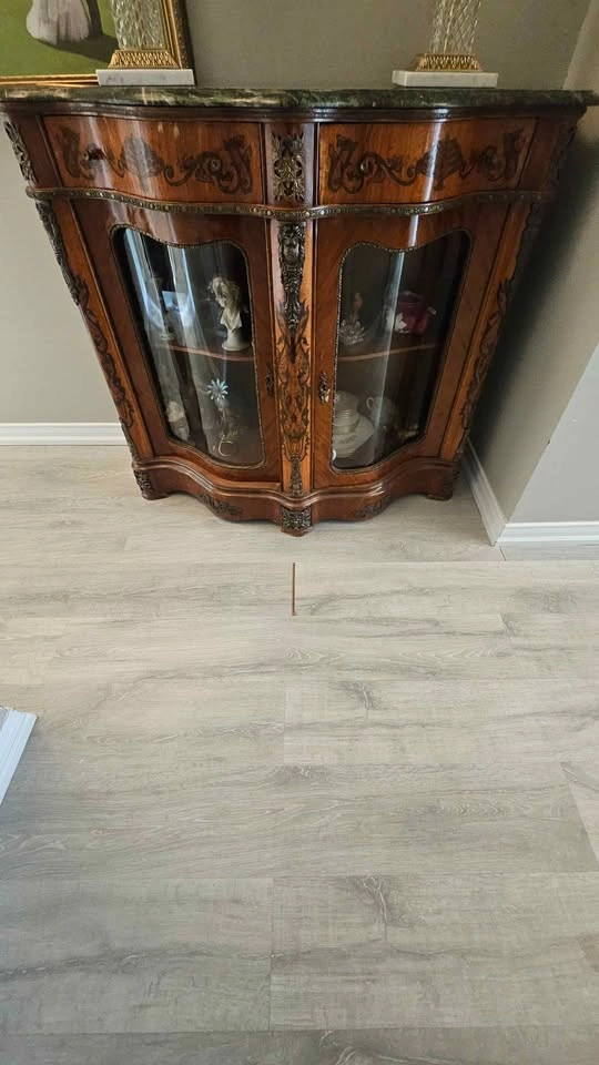 Antique French Style Display Cabinet - photo 3