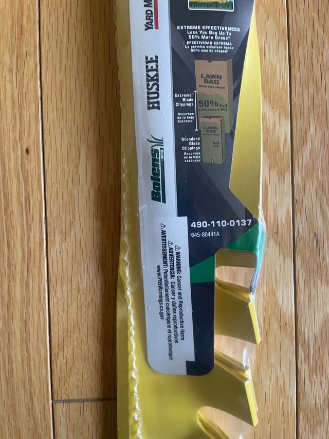 New MTD 42" Blade Set - Sealed Unopened - photo 3