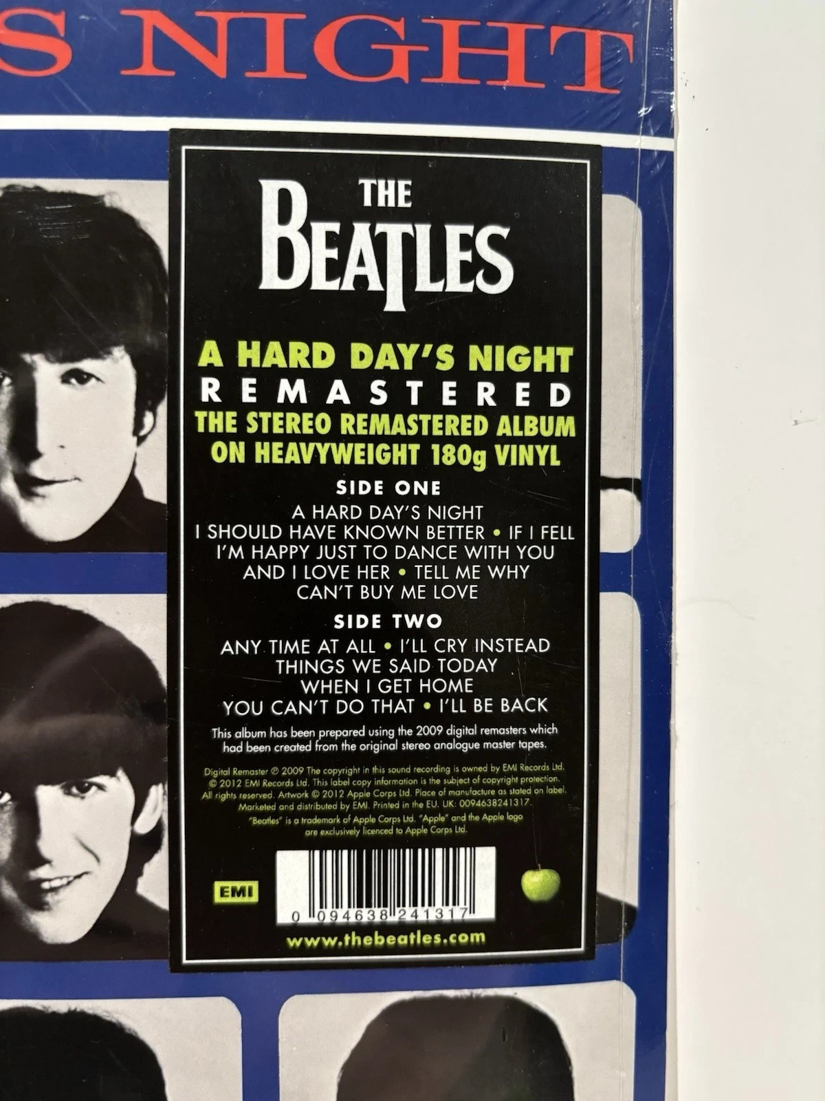 Beatles A Hard Day's Night Record (2022) BRAND NEW Sealed - photo 3