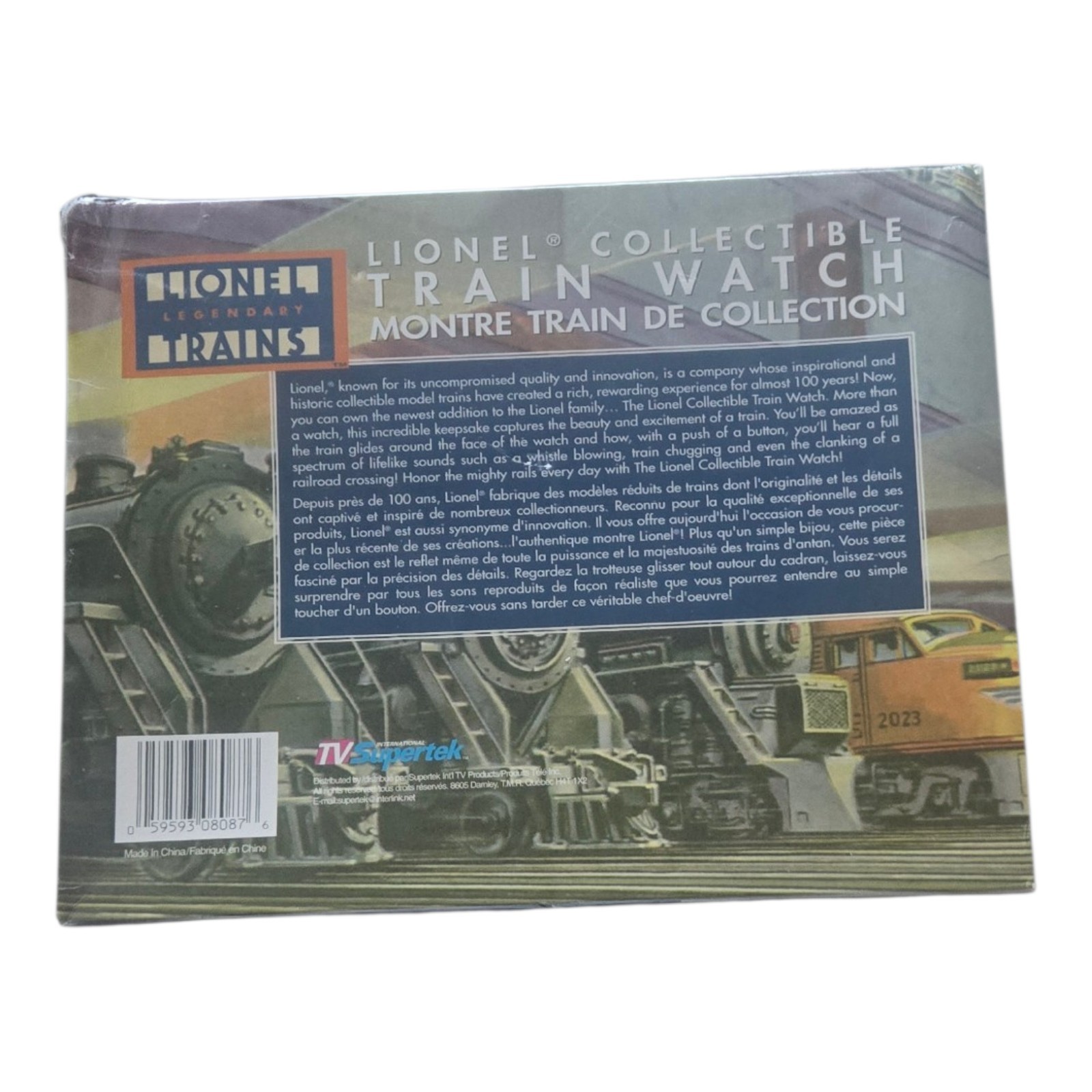 Lionel Train Watch With Sounds Collector Edition "New Factory Se - photo 2