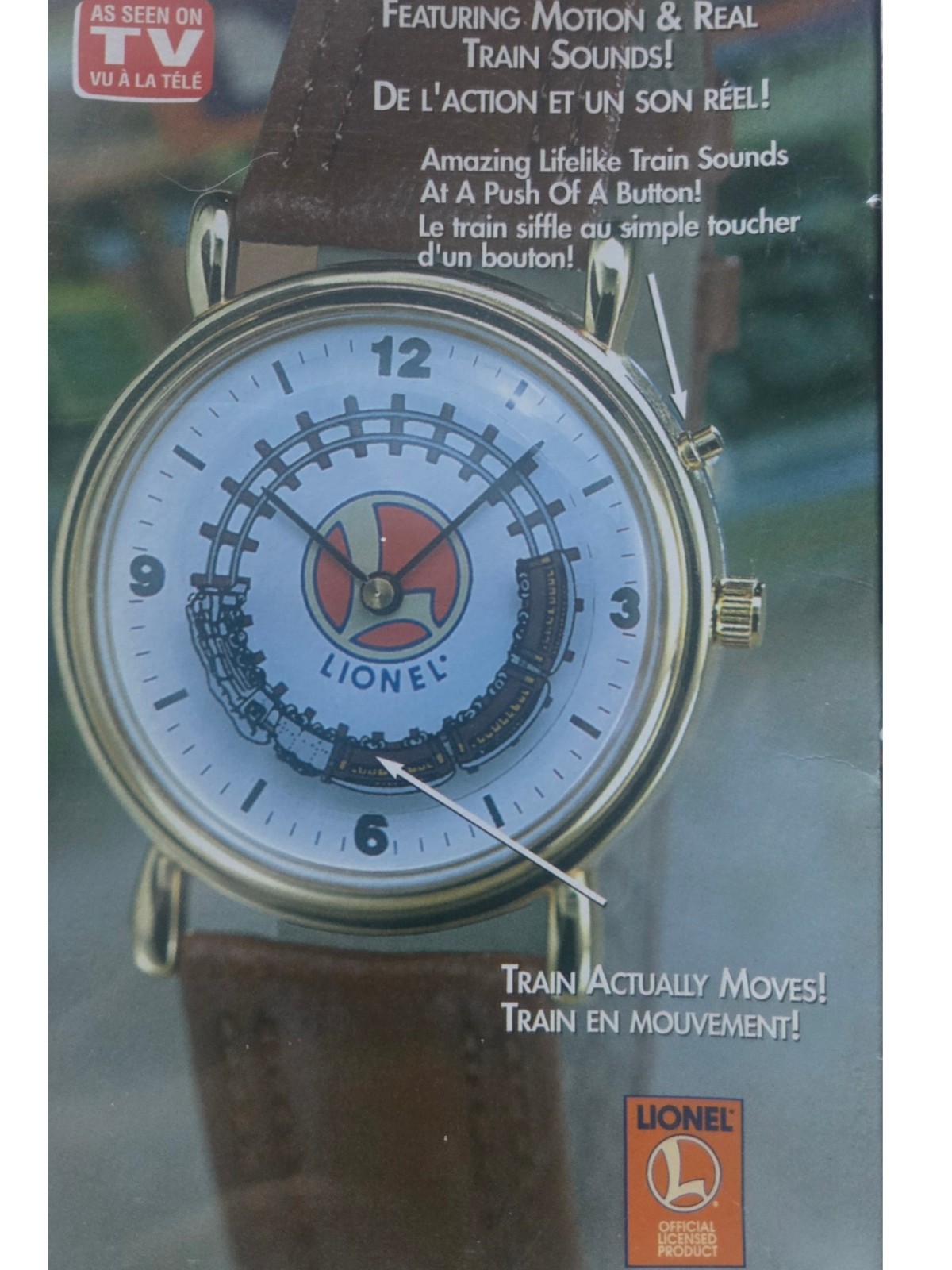Lionel Train Watch With Sounds Collector Edition "New Factory Se - photo 3