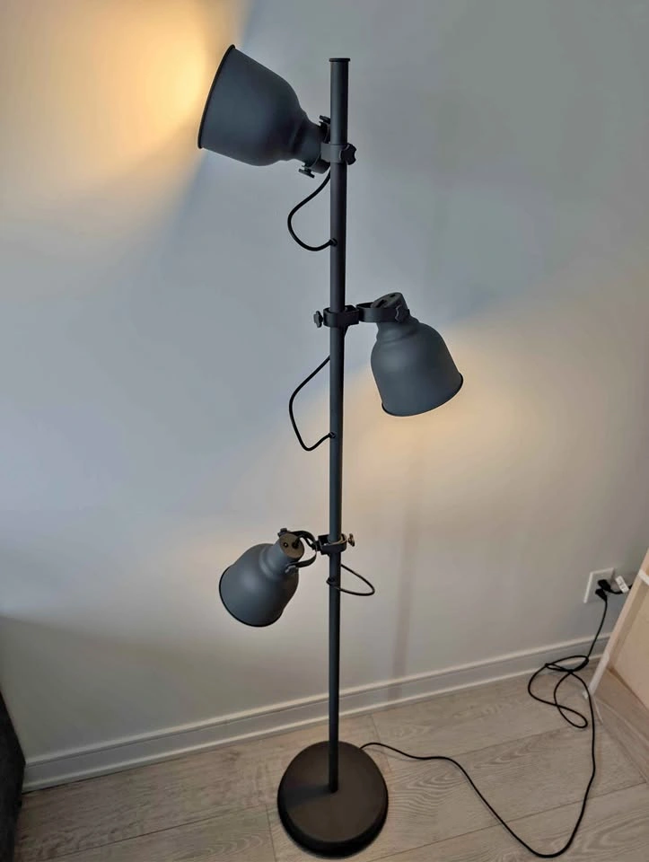 Modern Grey Floor Lamp