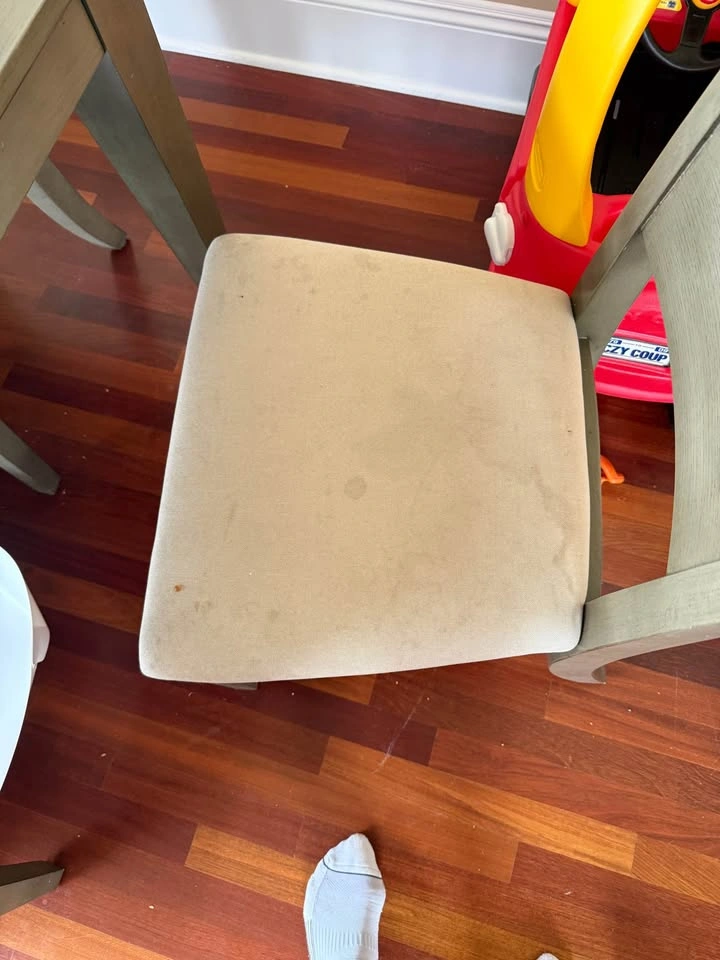 Gray Wood Extendable Dining Table + 6 Chairs - photo 4