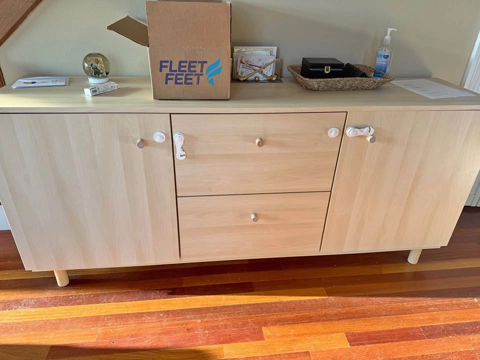 IKEA Light Wood Sideboard / Credenza / Buffet Cabinet