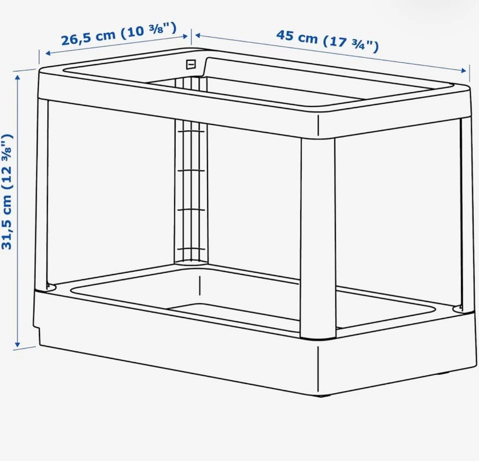 IKEA HÅLLBAR Pull-Out Recycling System + 2 Bins - photo 3