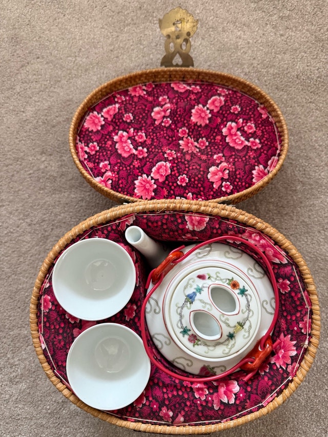Vintage Chinese Ceremonial Tea Set