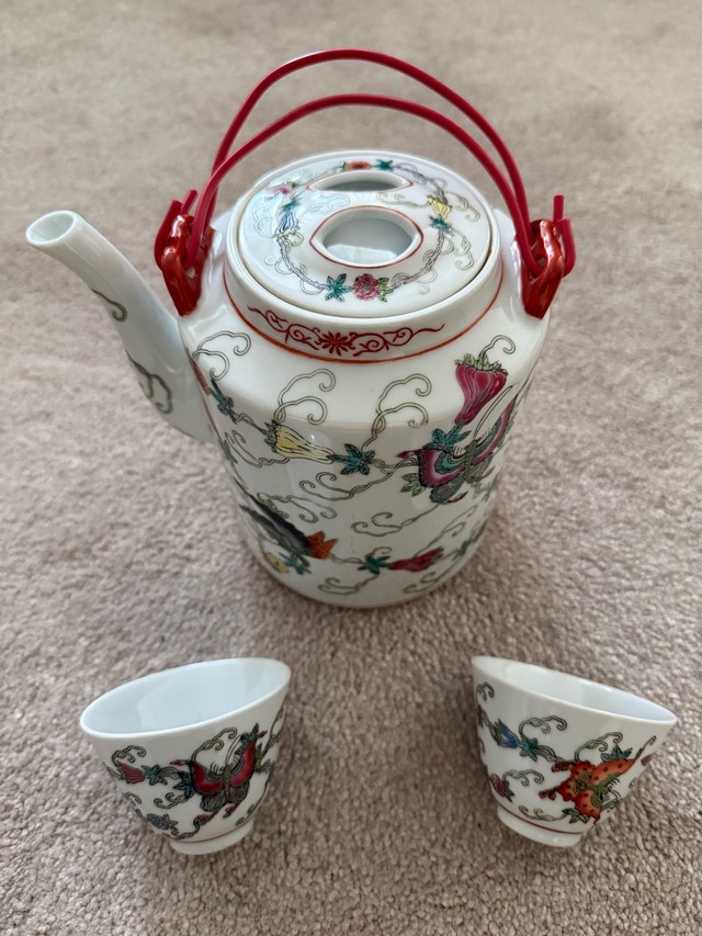 Vintage Chinese Ceremonial Tea Set - photo 3