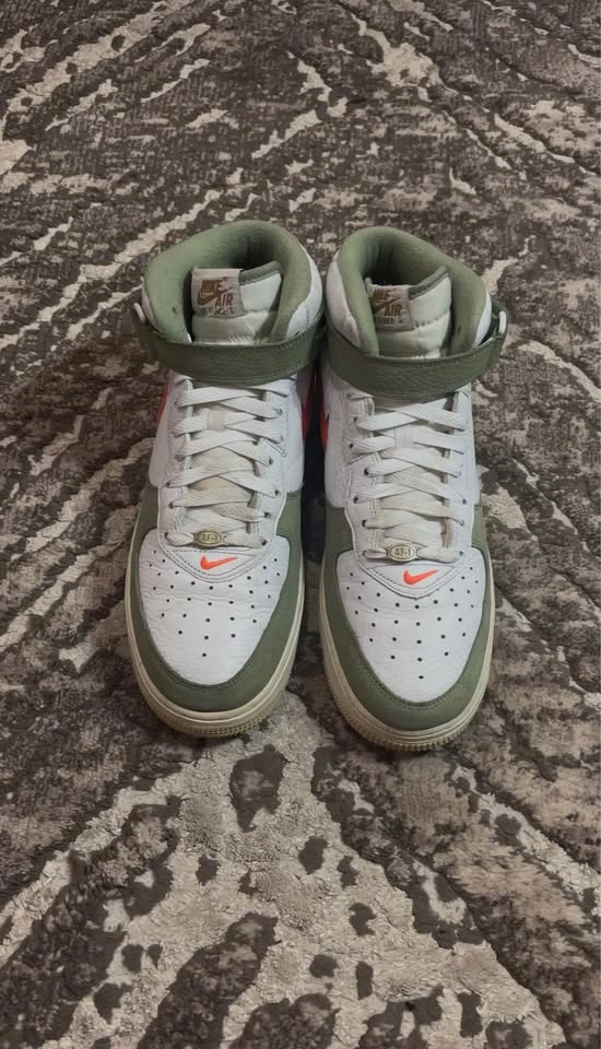 Used Air Force 1 Mid Olive - photo 3