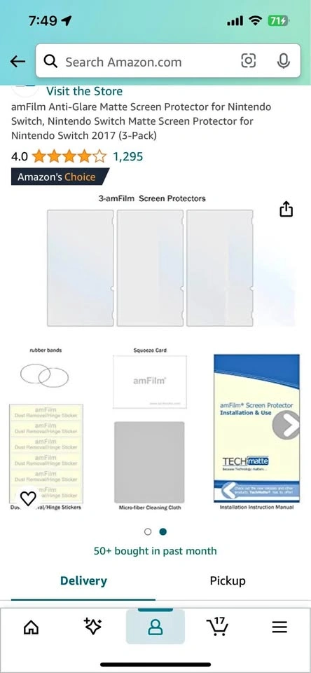 Nintendo Screen Protectors