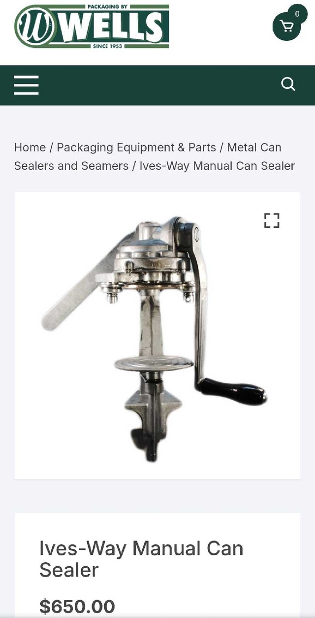 Ives-Way Can Sealer - photo 2