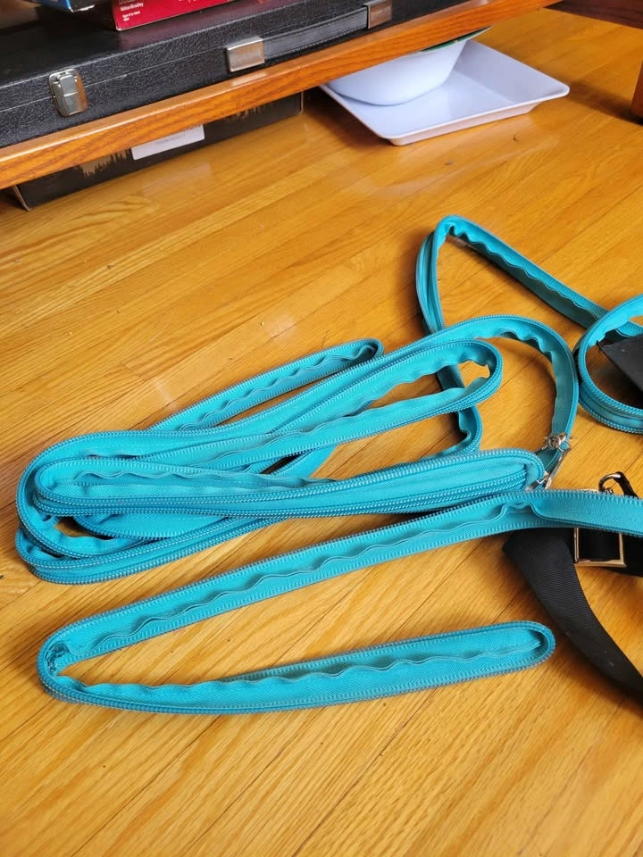 BAM BAGS Turquoise Zipper Crossbody Bag - photo 3