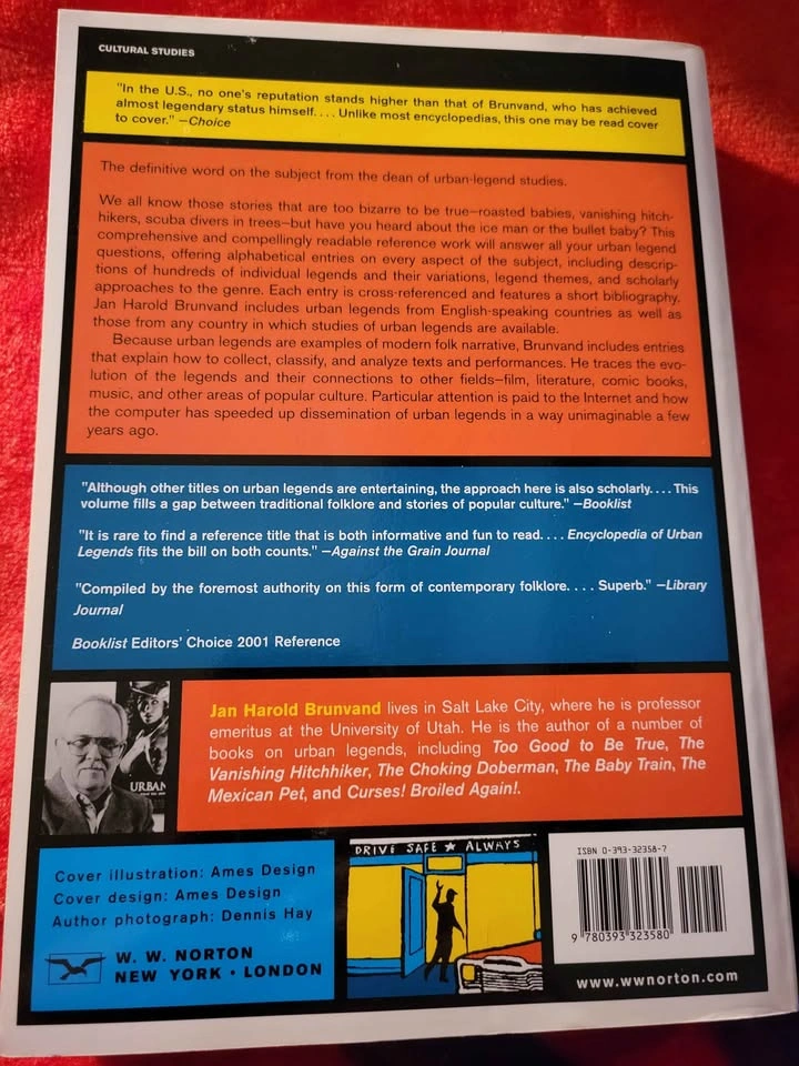 Encyclopedia of Urban Legends Book by Jan Harold Brunvand - Pape - photo 2