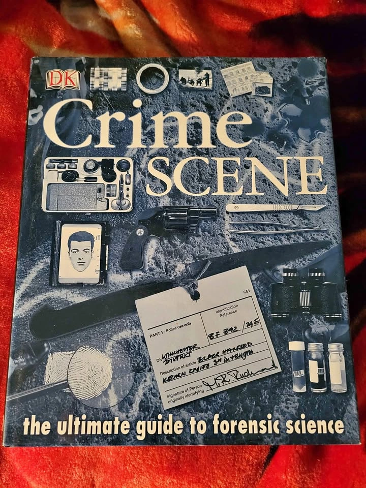 DK Crime Scene Forensic Science Guide Book - Hard Cover